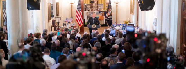 President Donald J. Trump hosting his second “Made in America” product showcase at the White House.
