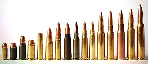 Various cartridges for firearms