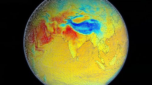image rom space of South Asia and Indian Ocean monsoon