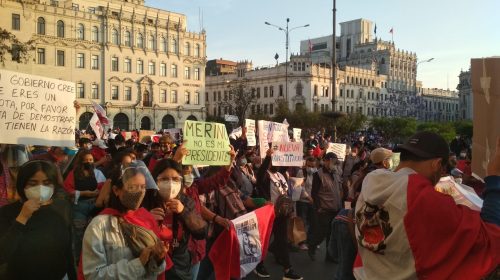 Peru, Latinoamérica, Protesta